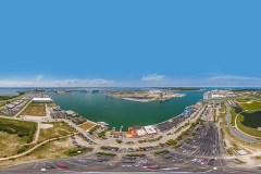 Port Canaveral Aerial 360 Panoramic