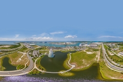 Port Canaveral Aerial 360 Panoramic