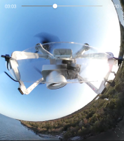 aerial 360 video