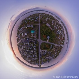 everglades-city-aerial-sunrise-little-planet