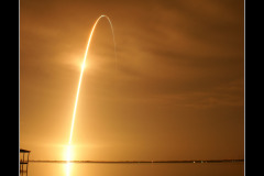 Last Night Launch Poster