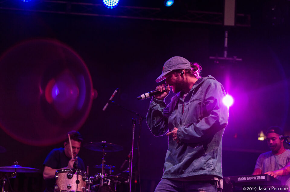 Jared from the Dirty Heads performing at the Cocoa Beach seafood festival 2017