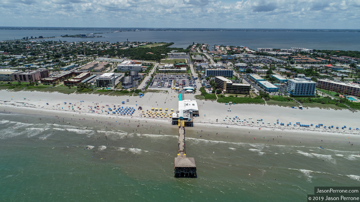 Drone Hyperlapse at the Cocoa Beach Pier Jason Perrone
